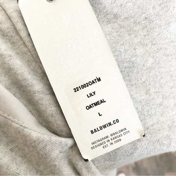 Baldwin Lily Joggers in Oatmeal - Picture 7 of 7